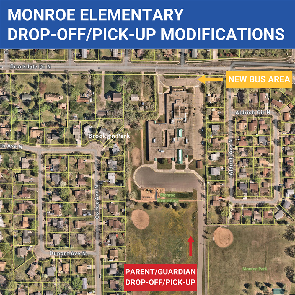 Map of Monroe Elementary